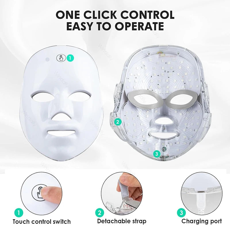 Masque de Visage à LED